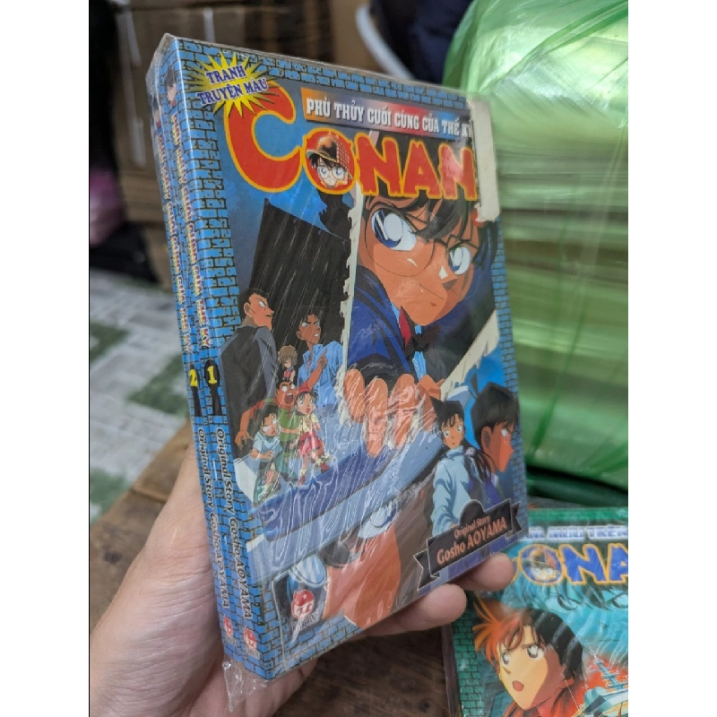 Truyện tranh thám tử lừng danh conan - hoạt hình màu 413321