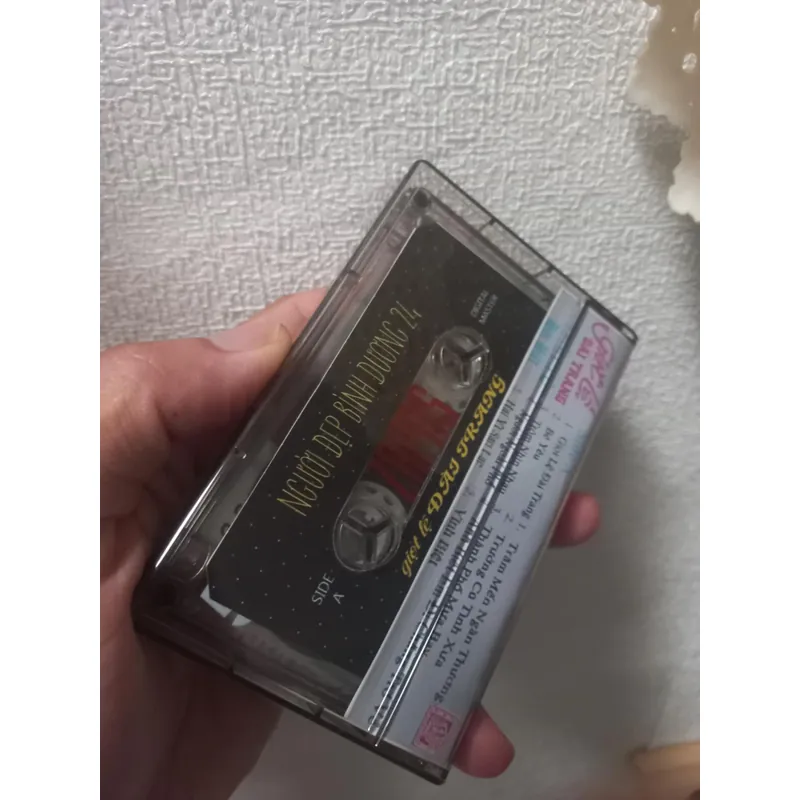 Băng Cassette Nhạc Người Đẹp Bình Dương 24 Giọt Lệ Đài Trang Tuấn Vũ 545082