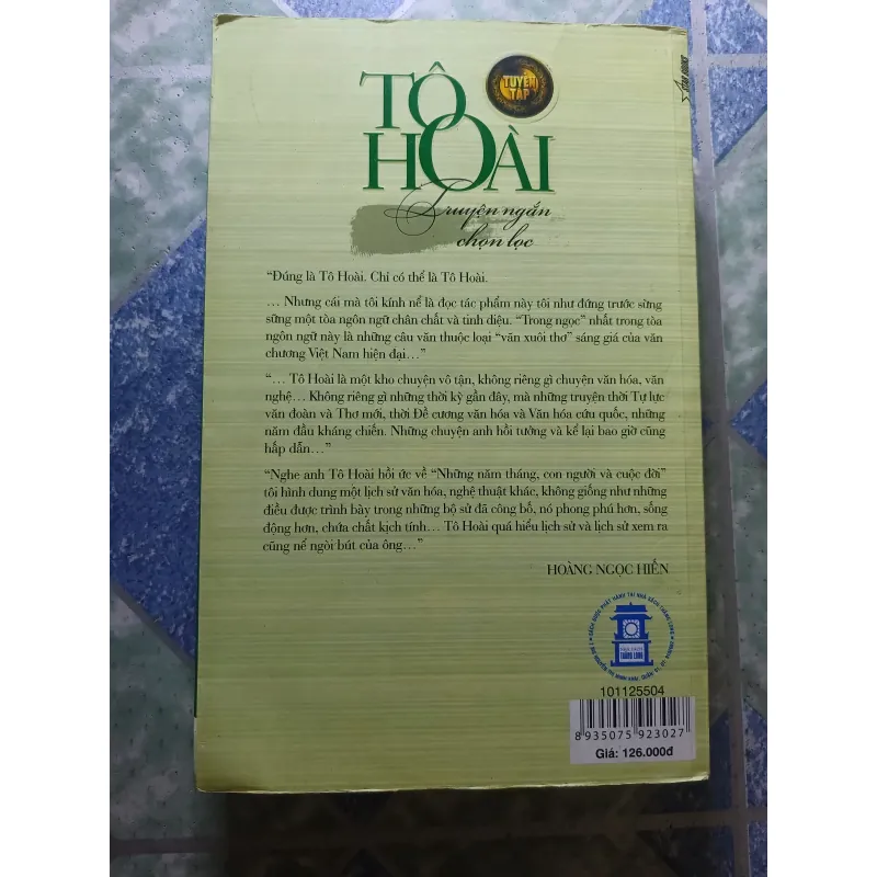 Tô Hoài truyện ngắn chọn lọc 927826