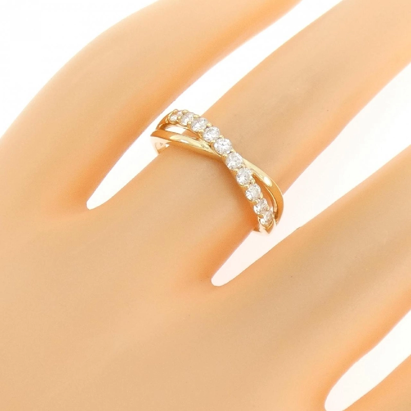 Nhẫn kim cương K18YG 0.30CT - Hàng hiệu Authentic 851940