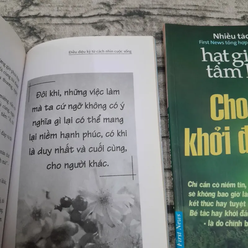 2 cuốn Hạt giống tâm hồn- Điều diệu kỳ cuộc sống và Khởi đầu mới 704338