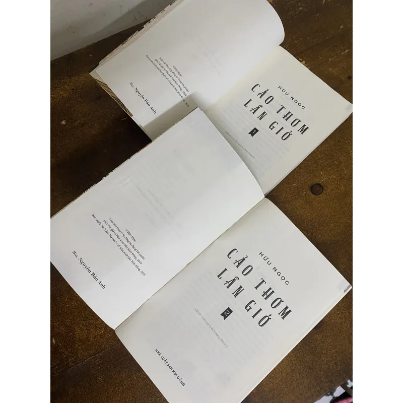 Cảo Thơm Lần Giở gồm hai quyển của nhà văn hóa Hữu Ngọc 1025451