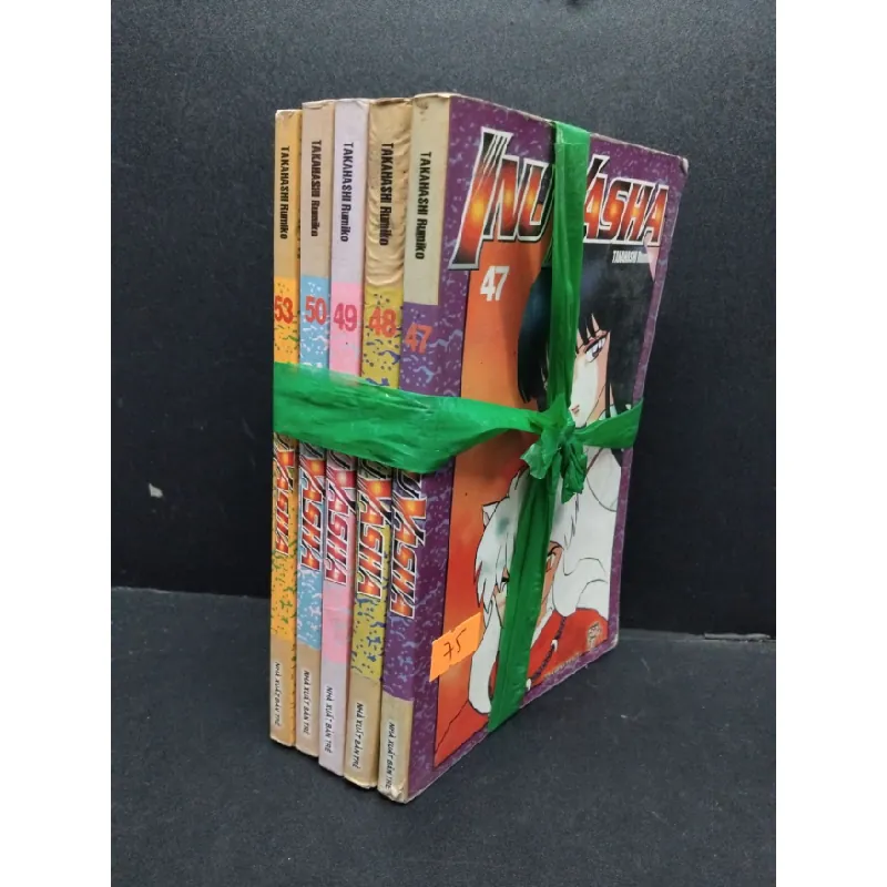 [Sách Cũ SCGR] Bộ 5 tập (47, 48, 49, 50, 53) InuYasha mới 70% ố ẩm HCM1008 Takahashi Rumiko TRUYỆN TRANH 685105