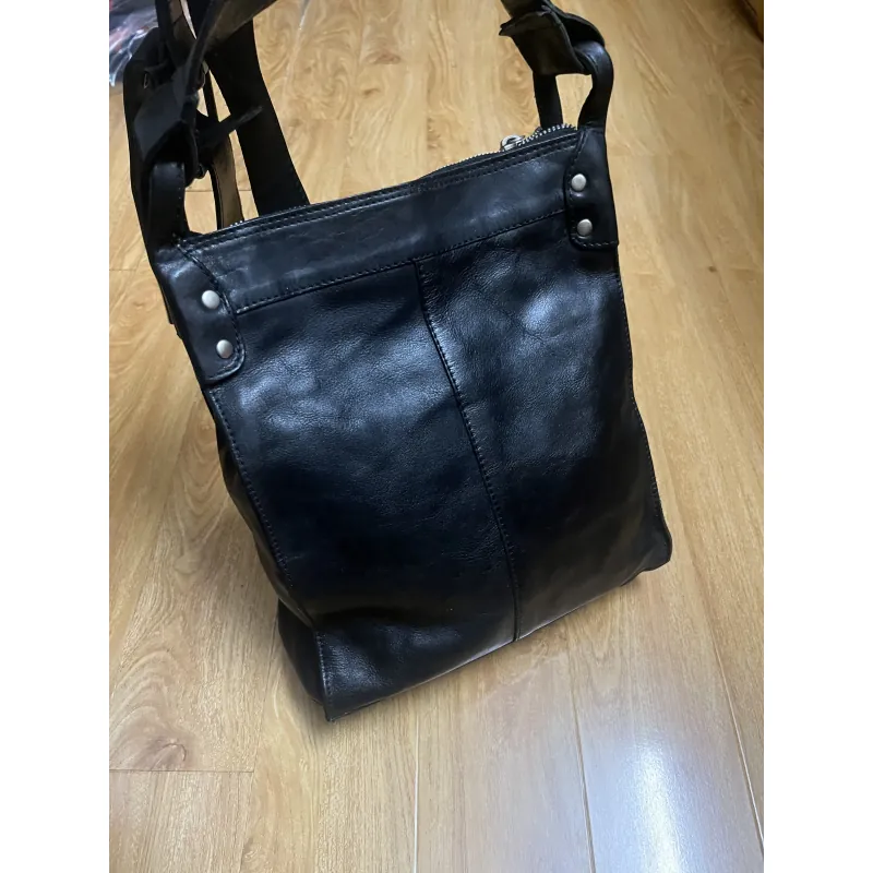 Túi nam sz 24*29*11 da mộc 2hand 934614