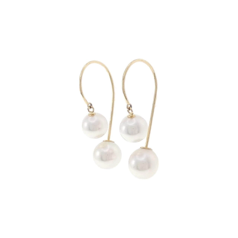 K18YG Bông tai ngọc trai Akoya - Hàng hiệu Authentic 875583