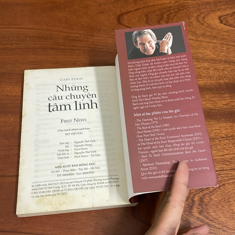 II Tựa sách: Những Câu Chuyện Tâm Linh - GARY ZUKAV - 2011 499303