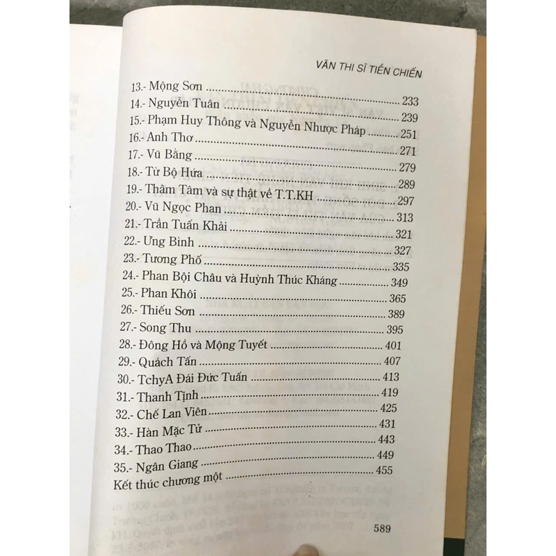 VĂN THI SĨ TIỀN CHIẾN - Nguyễn Vỹ 442891