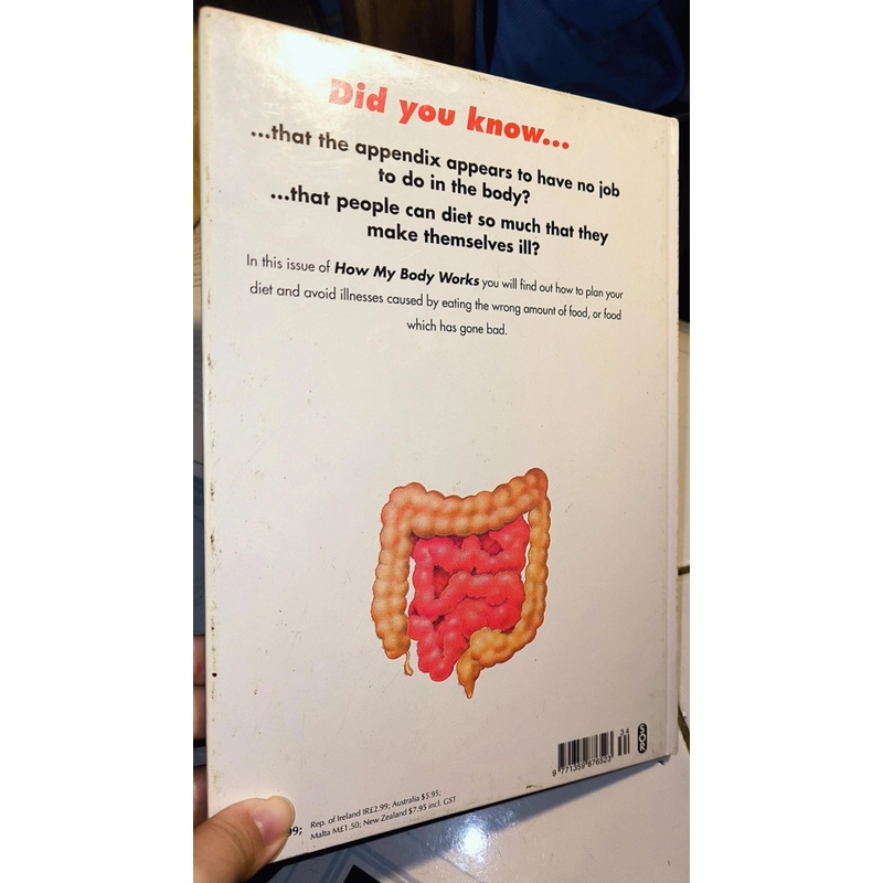 Sách tiếng Anh cho trẻ tìm hiểu về Diet - series How my body works 501694
