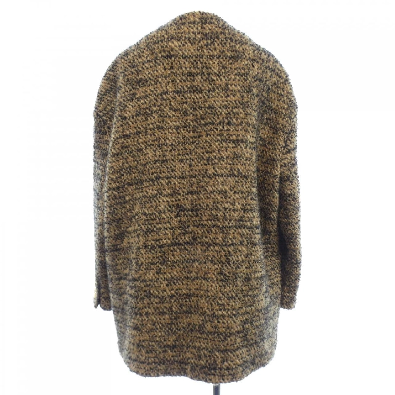 【Mã giảm giá】Áo khoác không cổ CELINE 640955