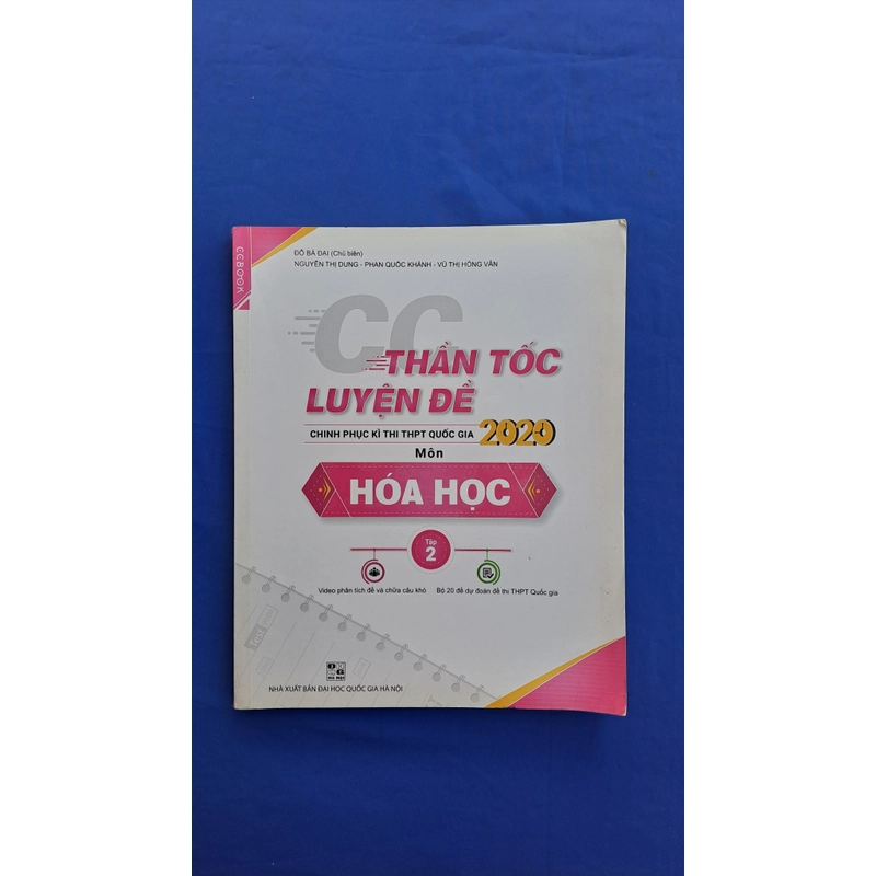 Thần tốc Luyện đề Chinh phục kì thi THPT Quốc Gia môn Hóa Học Tập 2 314620