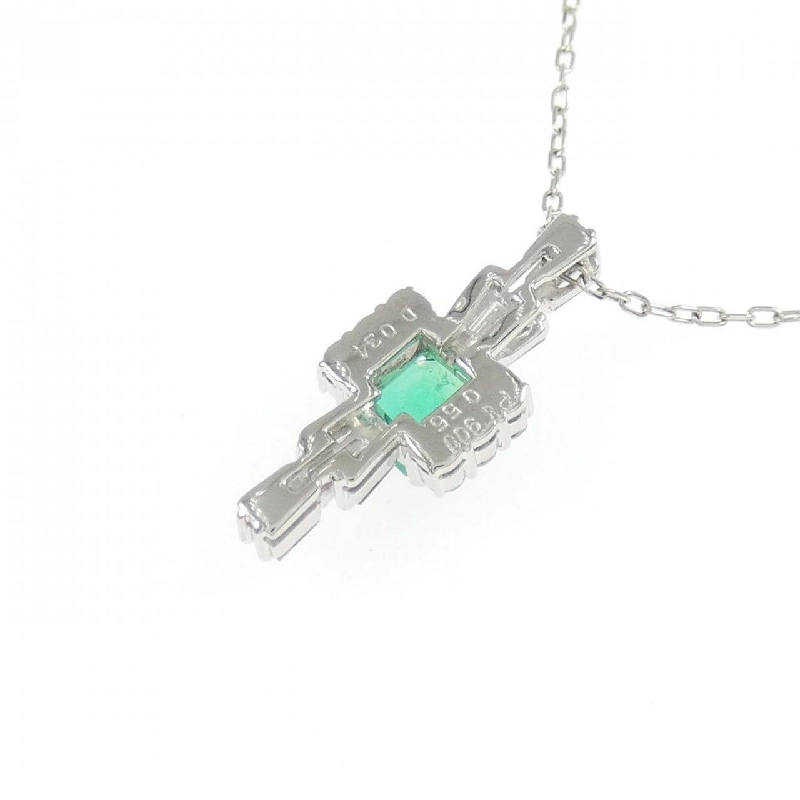 Dây chuyền ngọc lục bảo PT900/PT850 0.55CT - Hàng hiệu Chính hãng 856108