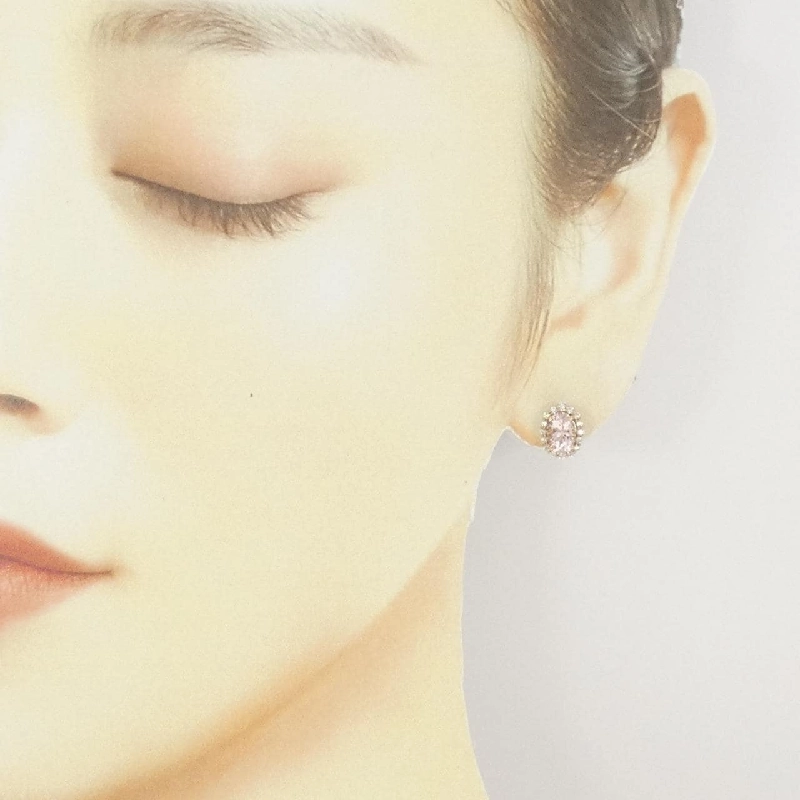 K18PG Morganite Bông tai 1.49CT - Hàng hiệu Chính hãng 871445