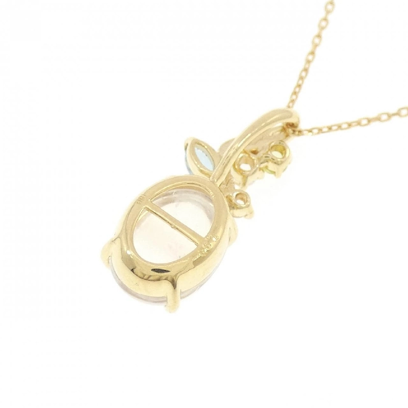 K18YG Đá màu Dây chuyền - Hàng hiệu Chính hãng 859465