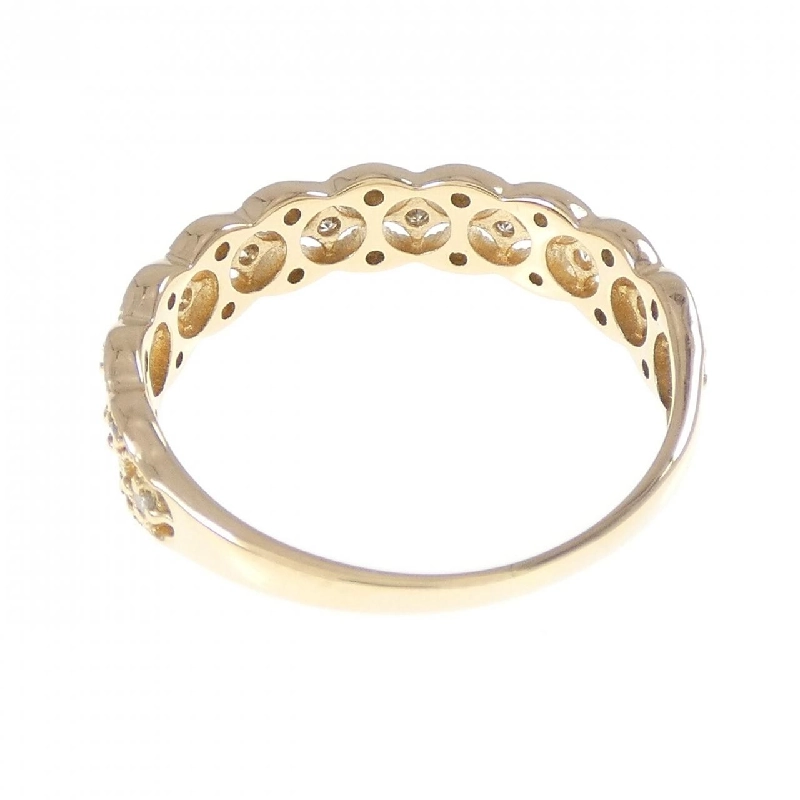 Nhẫn kim cương K18YG 0.17CT 667562