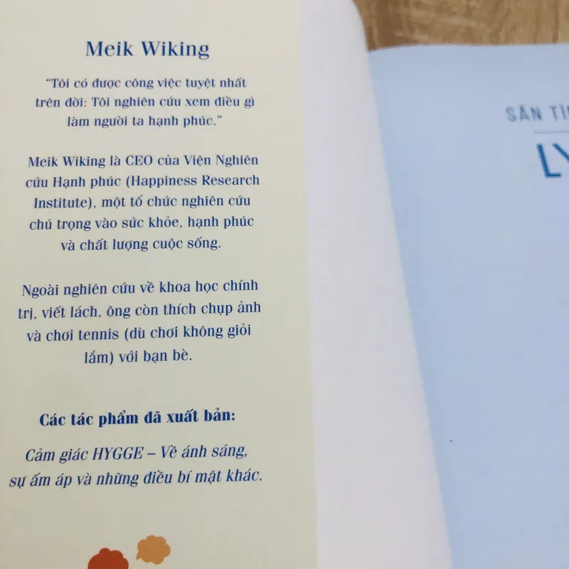 SĂN TÌM HẠNH PHÚC - SĂN TÌM LYKKE - 284 trang, nxb: 2019 - Giá: 70k 1004344