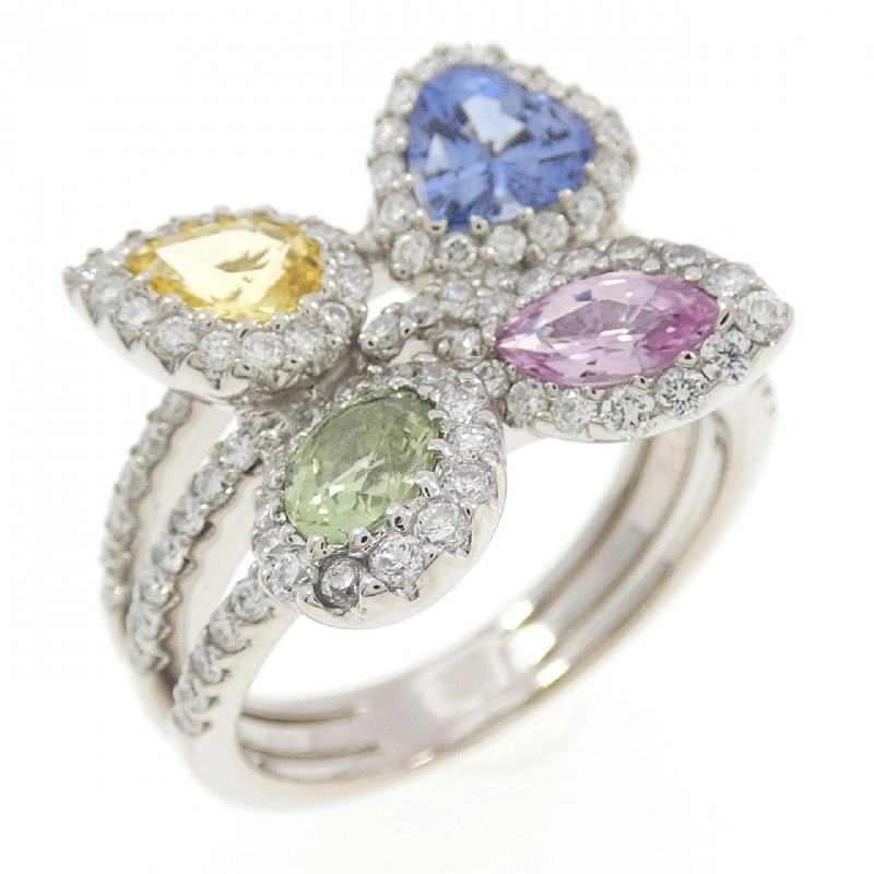 Nhẫn Sapphire 18KWG 1.58CT - Hàng hiệu Chính hãng 848891