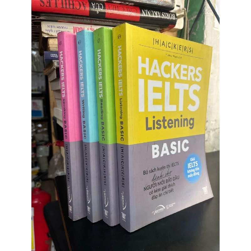 Hacker IELTS, Bộ 4 Cuốn 604281
