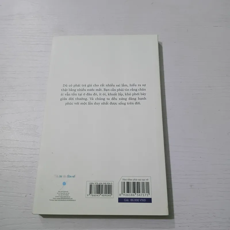 Sách Hạn nhau phía sau tan vỡ 731743