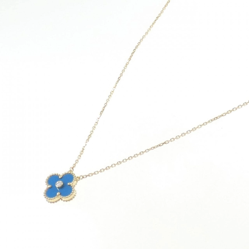 Vòng cổ Van Cleef & Arpels Vintage Alhambra - Hàng hiệu Authentic 842851