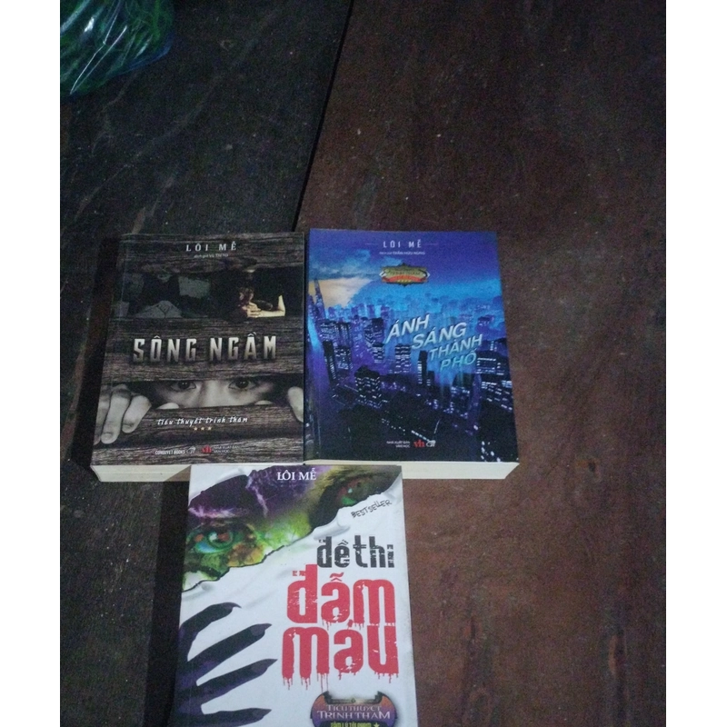 Combo Lôi Mễ 3 cuốn trinh thám kinh dị 506554