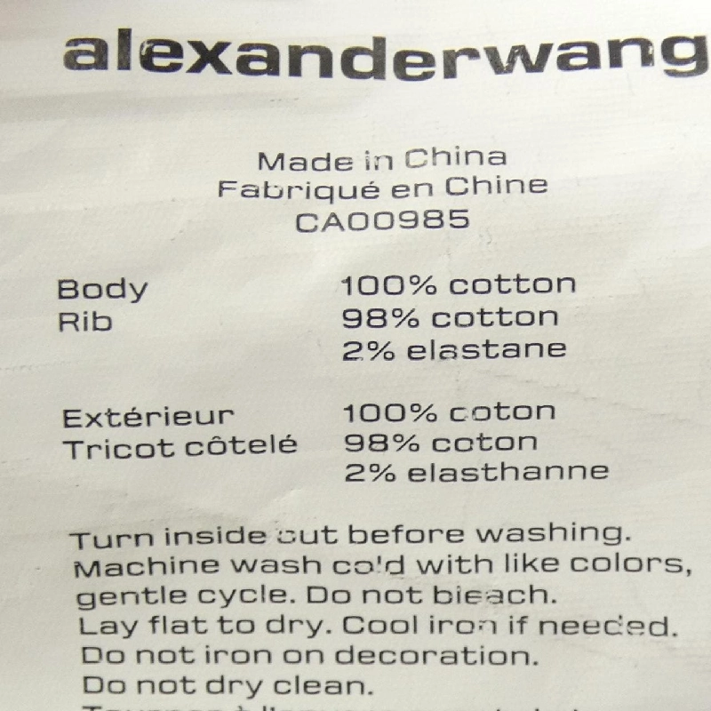 Áo khoác ALEXANDER WANG - Hàng hiệu Authentic 809697