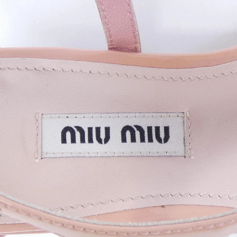 【Mã giảm giá】Giày sandal MIU MIU 663507