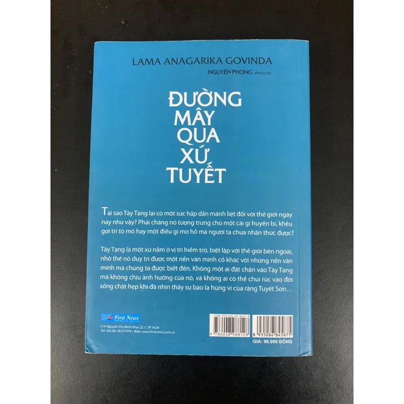 (Sách cũ) Đường mây qua xứ tuyết - Lama Anagarika Govinda - Nguyên Phong phóng tác. 929264