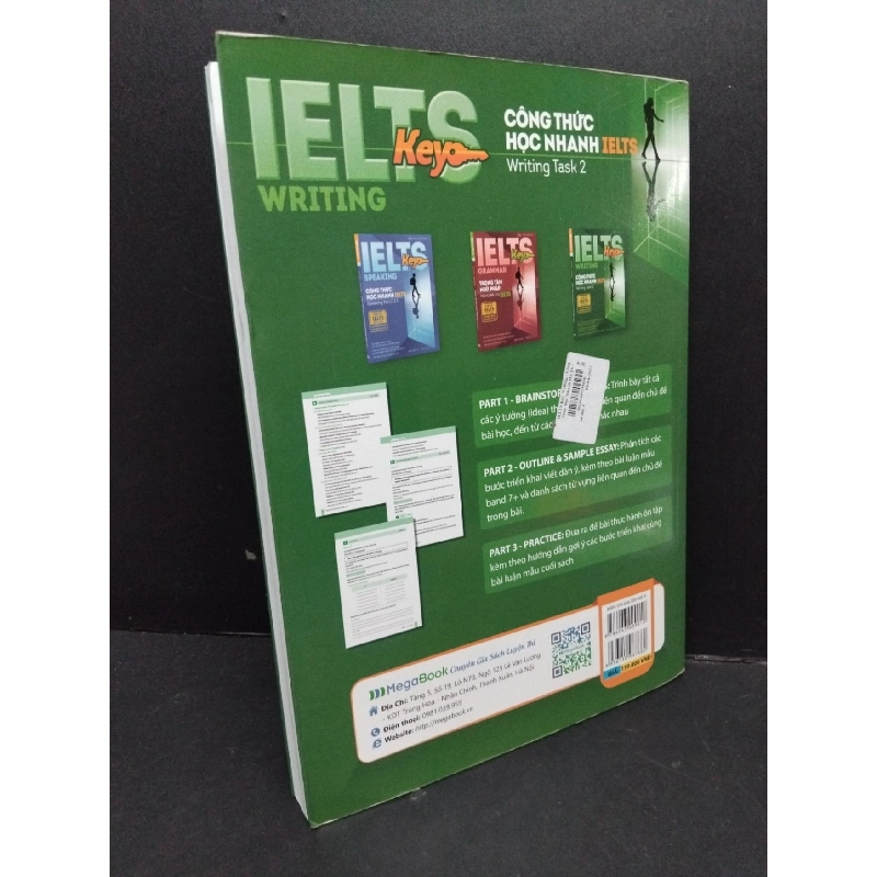 Ielts key - writing Công thức học nhanh Ielts writing task 2 mới 90% bẩn nhẹ 2020 HCM2809 Ngô Huy Tú GIÁO TRÌNH, CHUYÊN MÔN 917151