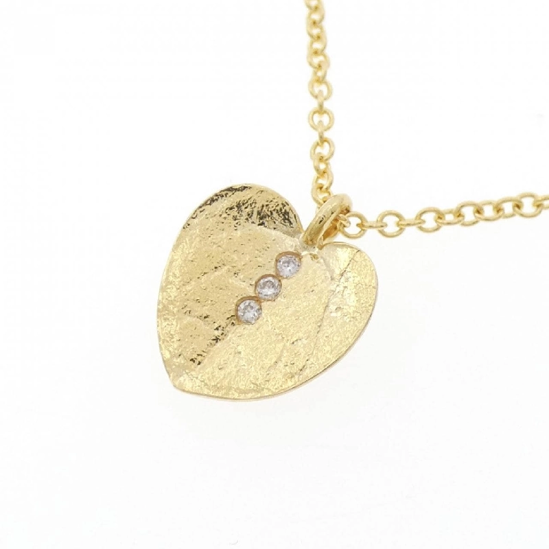 585YG Lá Cây Dây Chuyền Kim Cương - Hàng hiệu Chính hãng 869042