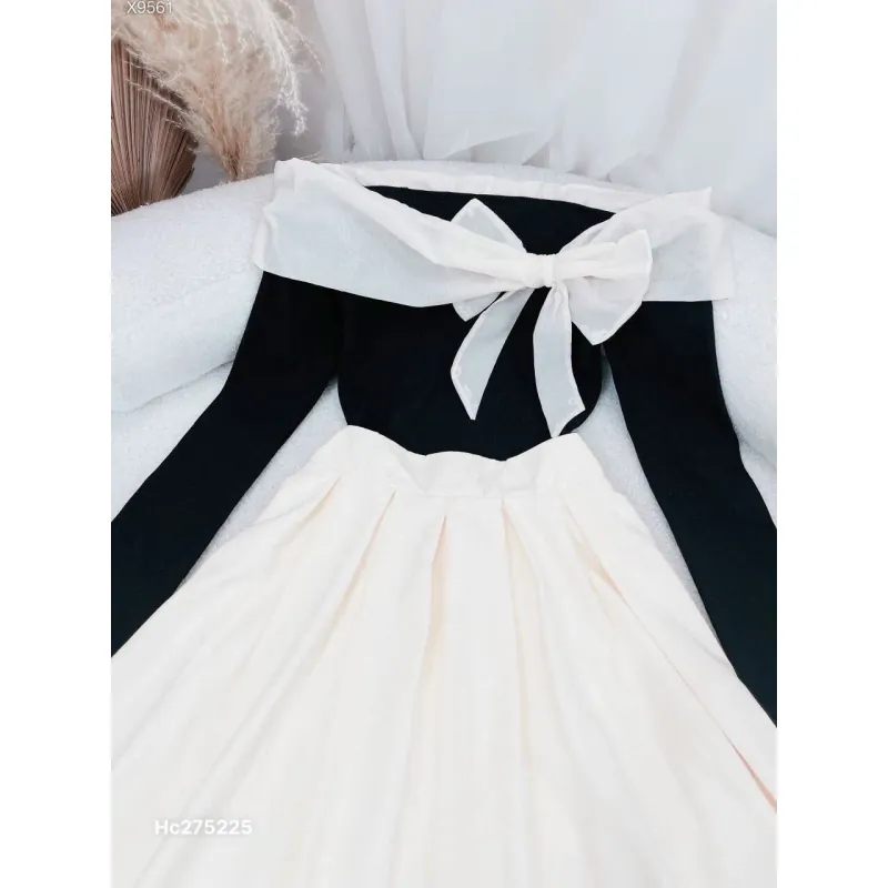 Đầm trễ vai dáng xoè size S, hàng mới, phom nhỏ 968789