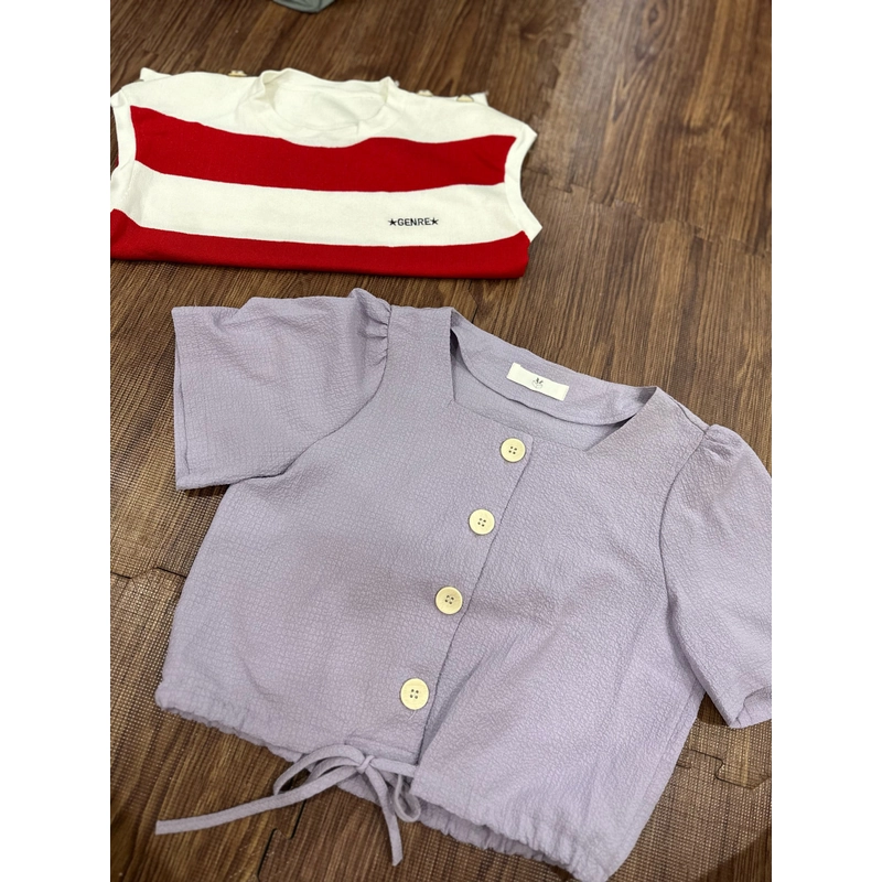 Thanh lý áo croptop tím 0525-kb 459577