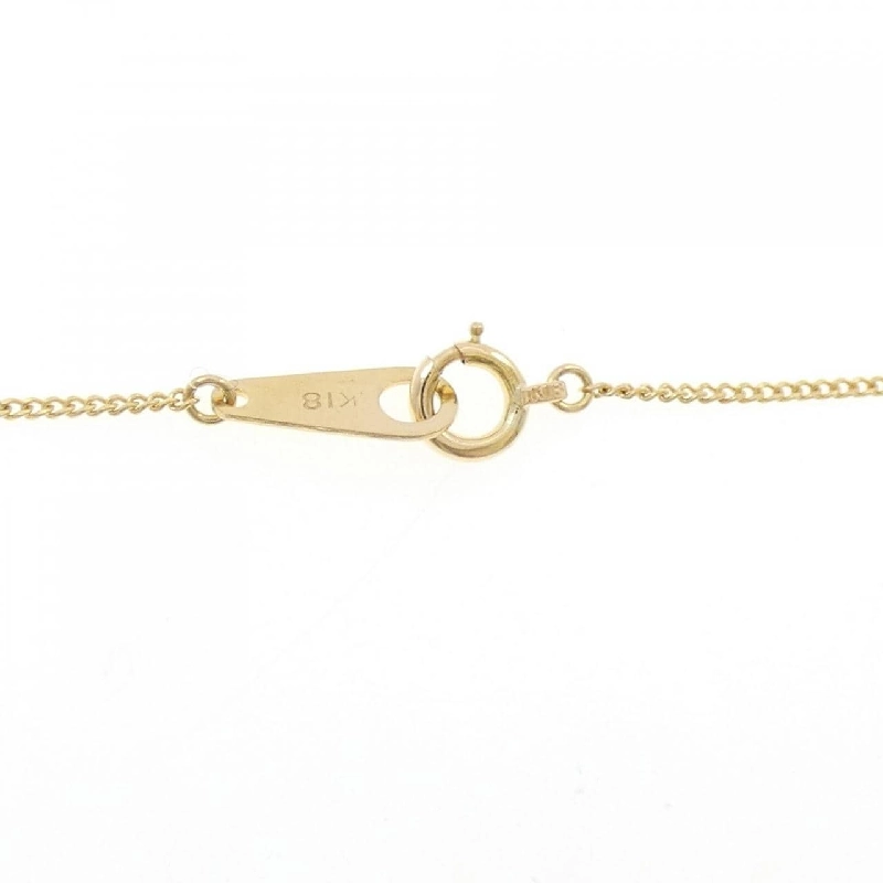 K18YG Dây chuyền kim cương 0.10CT - Hàng hiệu Authentic 856459