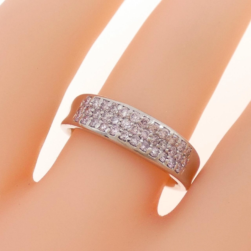 Nhẫn kim cương hồng PT900 0.35CT 668579