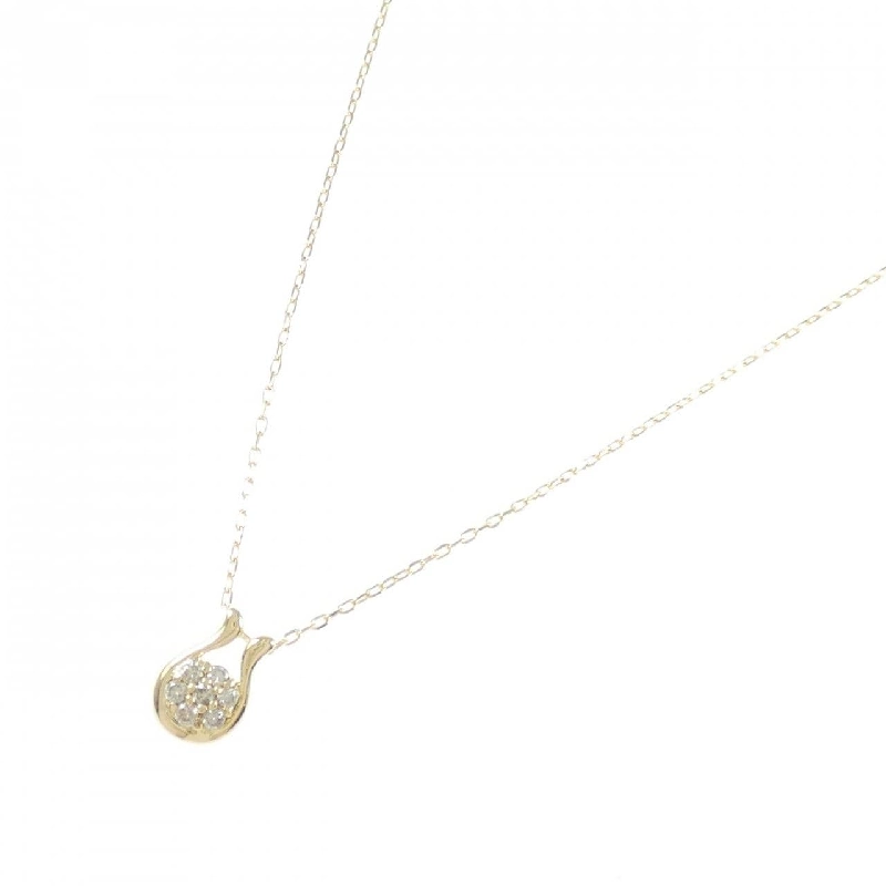 Dây chuyền kim cương K18YG 0.14CT - Hàng hiệu chính hãng 860597