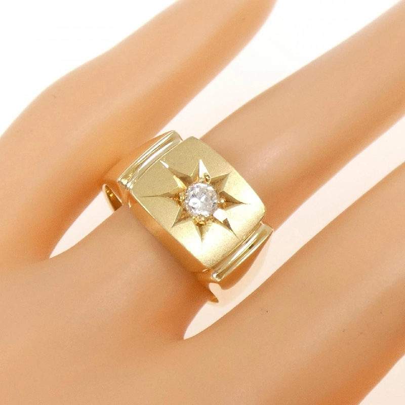 Nhẫn kim cương K18YG 0.208CT 665406