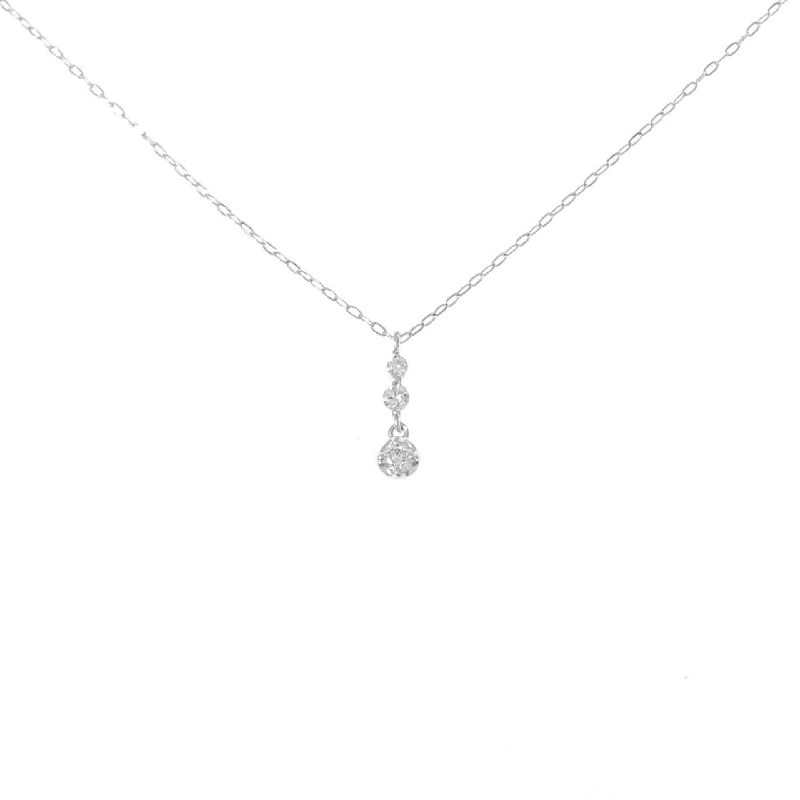 Dây chuyền kim cương 4゜C - Hàng hiệu Authentic 840363