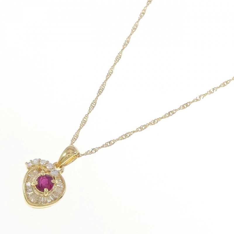 K18YG Nhẫn Ruby - Hàng hiệu Chính hãng 867245