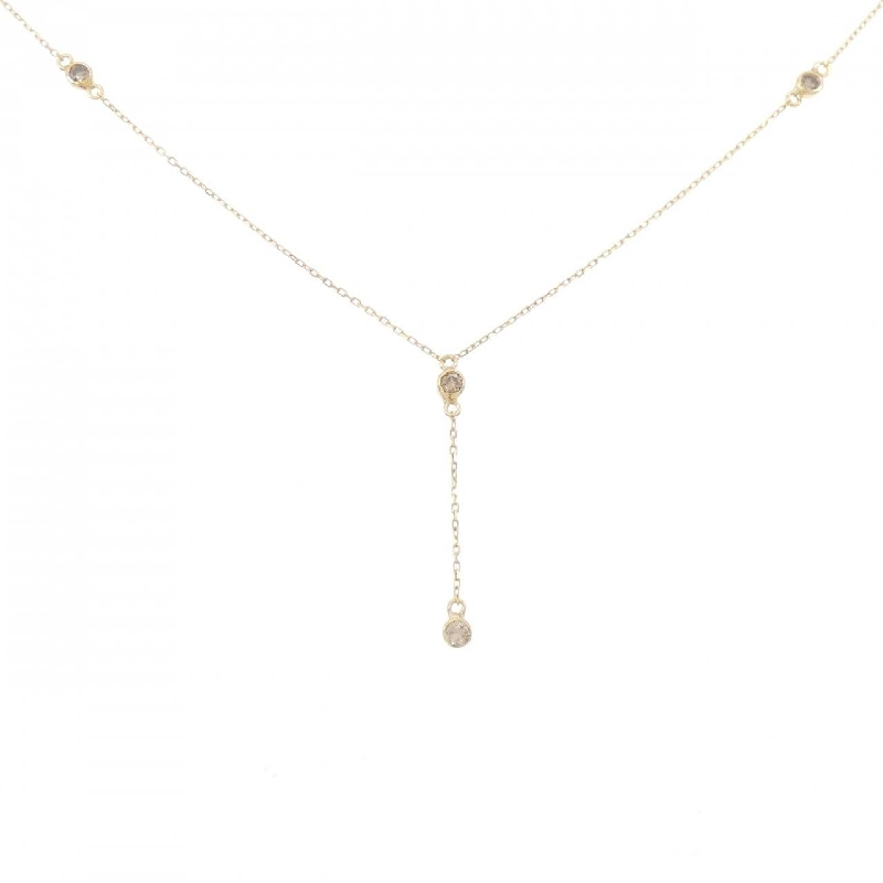 K18YG Dây chuyền kim cương - Hàng hiệu Authentic 867298