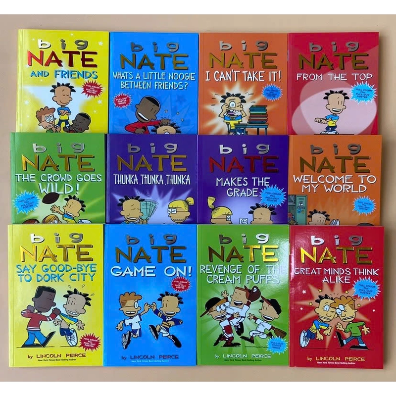 Sách - Big Nate (12 cuốn tiếng Anh) 359238