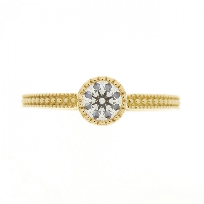 Nhẫn kim cương K18YG 0.223CT 670643