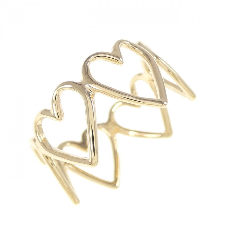 Nhẫn hình trái tim K18YG 668341