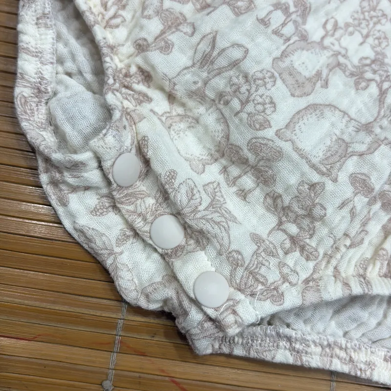 Áo liền quần bé gái 3-6 tháng 603346