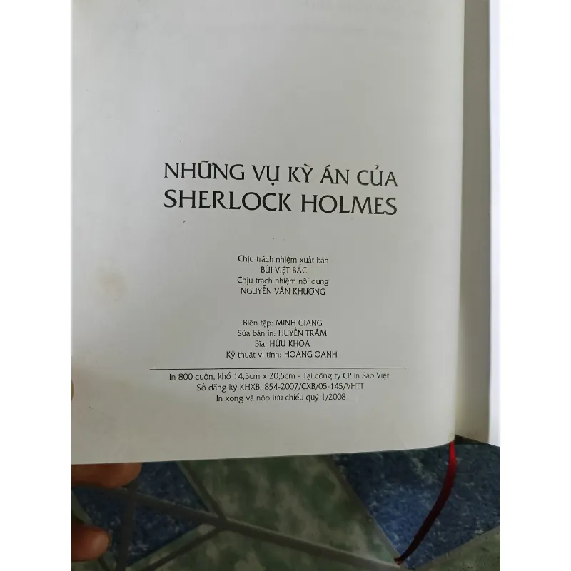 Những vụ kỳ án của Sherlock Holmes - Conan Doyle 708932