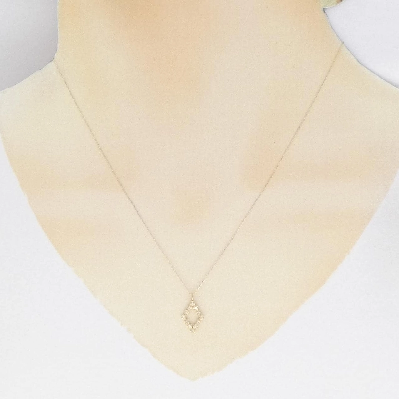 K18YG Dây chuyền kim cương 0.10CT - Hàng hiệu Chính hãng 859701