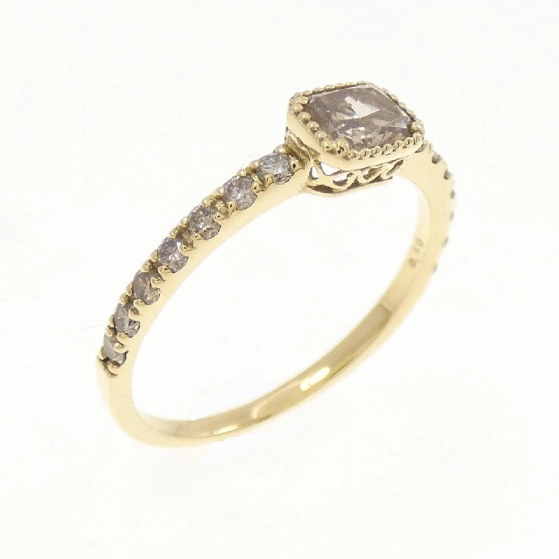 Nhẫn kim cương K18YG 0.50CT 673349