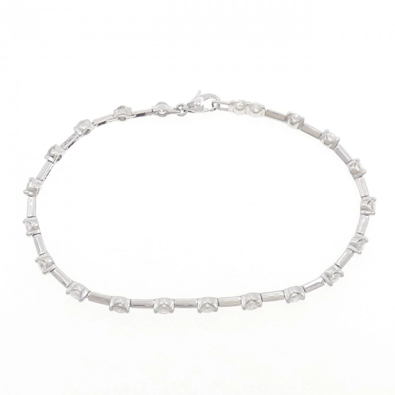 K18WG Vòng tay kim cương 1.70CT - Hàng hiệu Chính hãng 878447