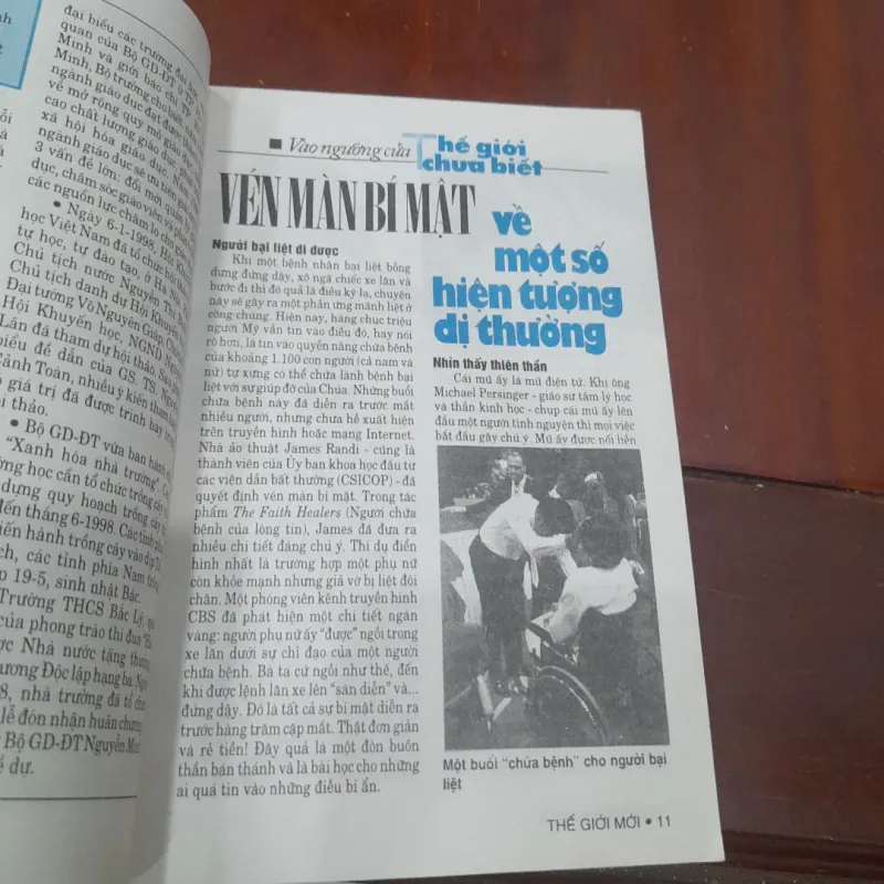 THẾ GIỚI MỚI số 273 ngày 16.2.1998 1031585