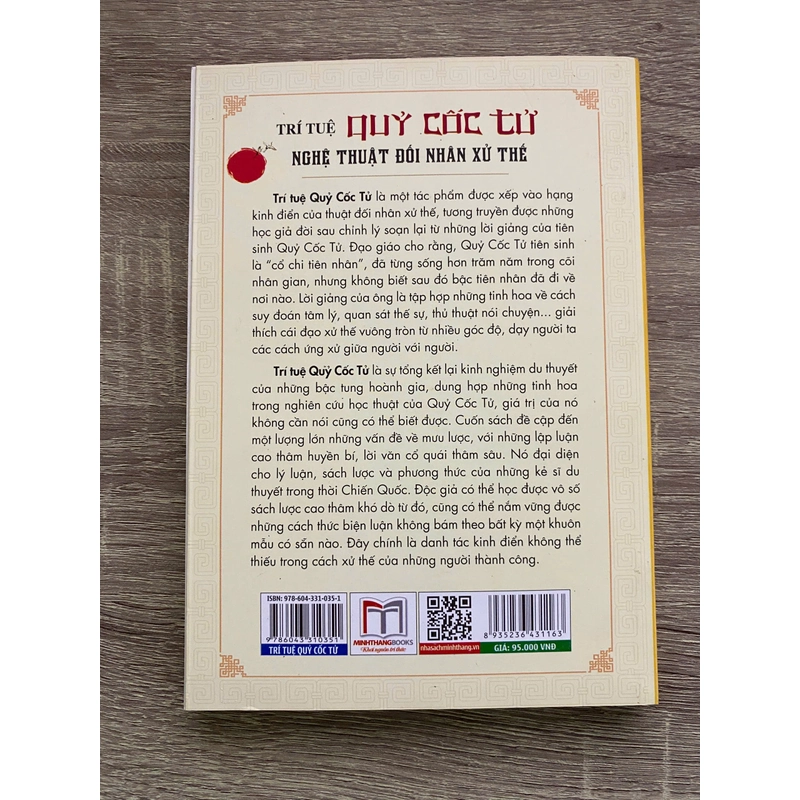 Trí tuệ Quỷ cốc tử nghệ thuật đối nhân xử thế 357706