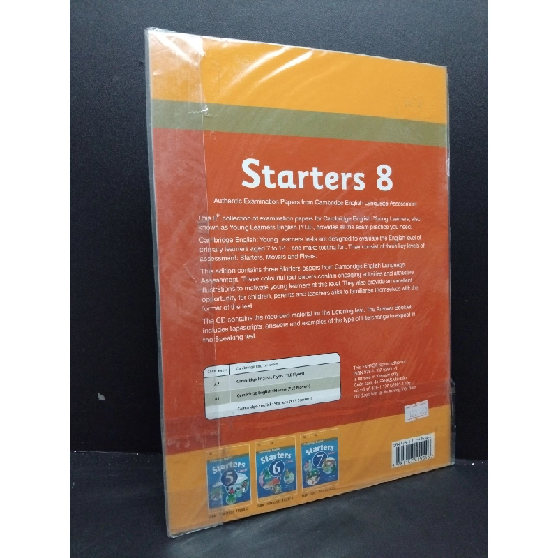 Cambridge English Starters 8 Student's Book mới 90% ố nhẹ HCM.ASB2408 sách học ngoại ngữ 342266