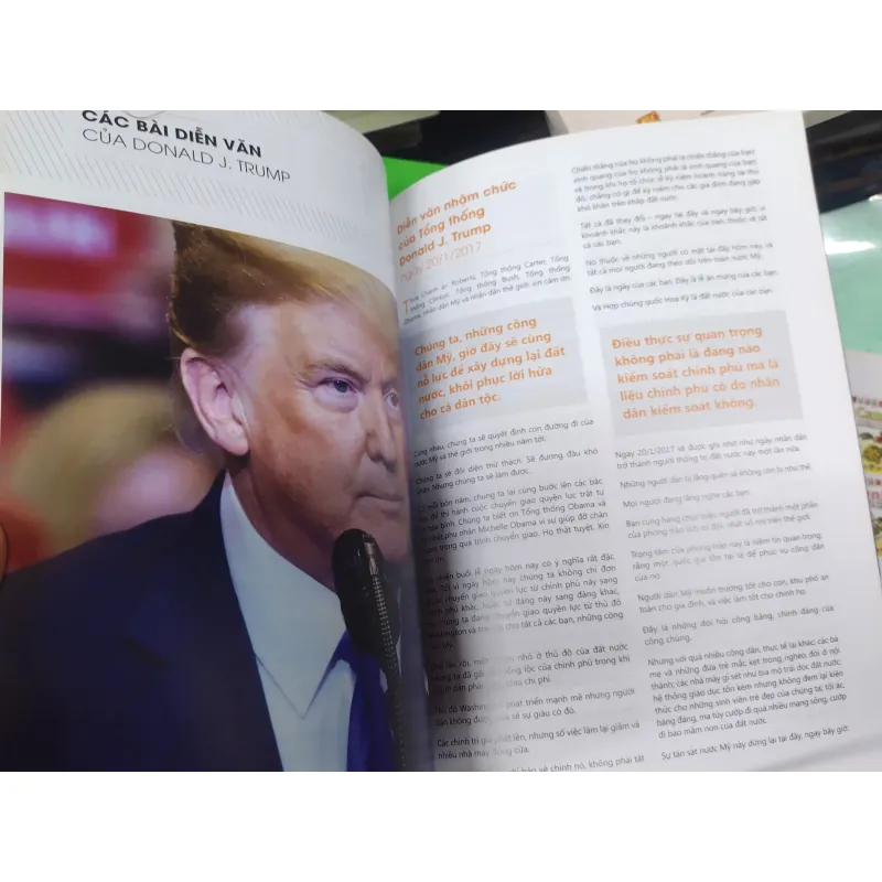 Sách - Hiểu về Trump - Ấn phẩm của TT kinh tế Châu Á - Thái Bình Dương - like new 932584